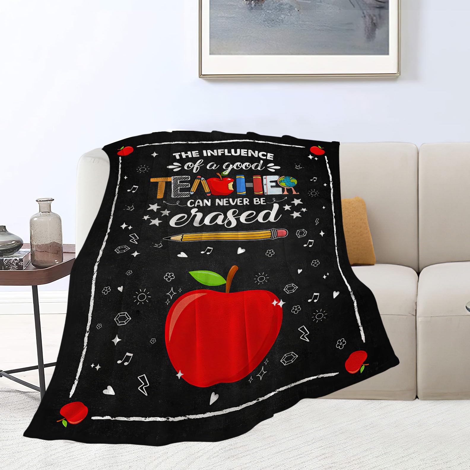 Manta de Regalos para Maestros de Jubilación Suaves Mantas - Imagen 3