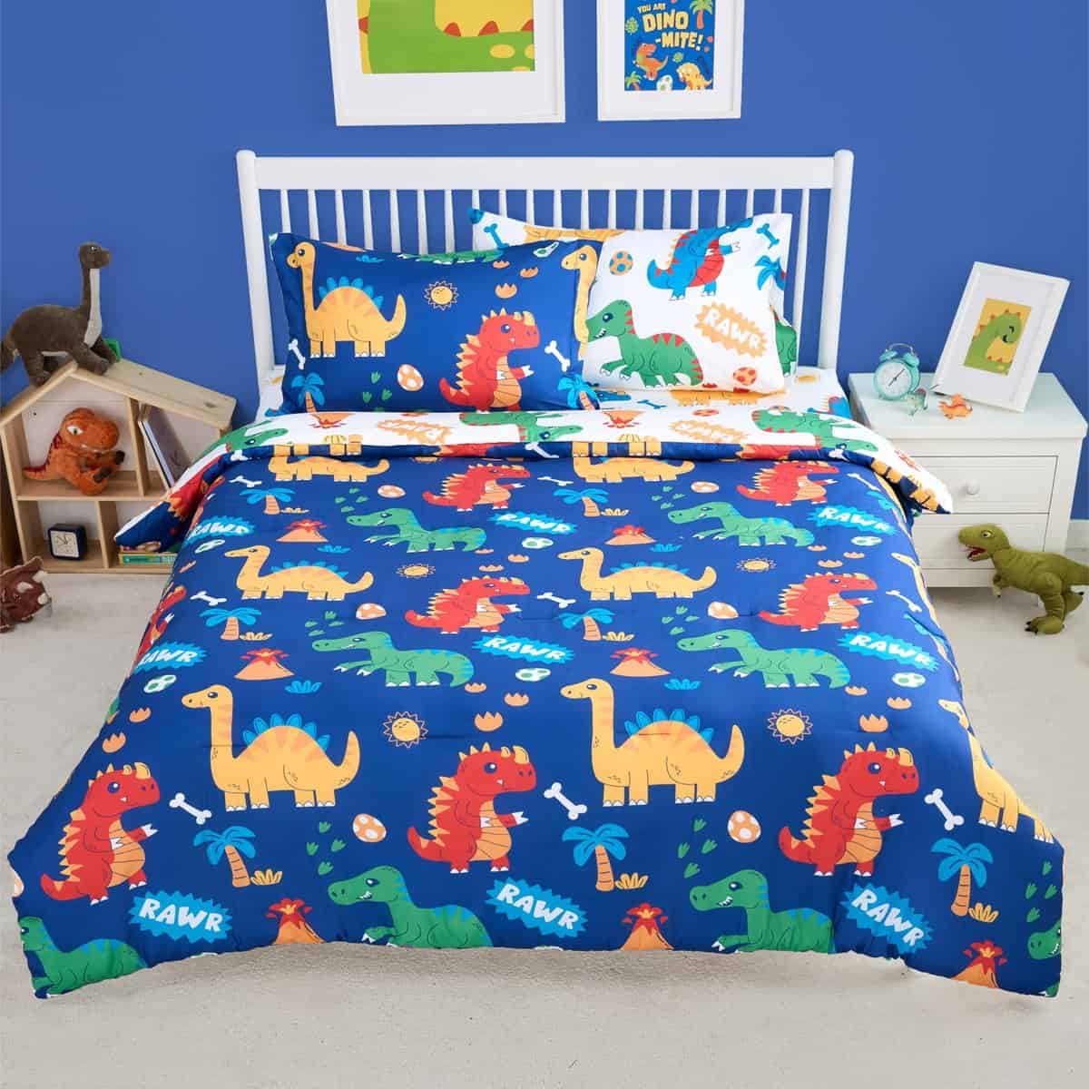 Juego de edredón para niños Joiedomi - Juego de cama de 5