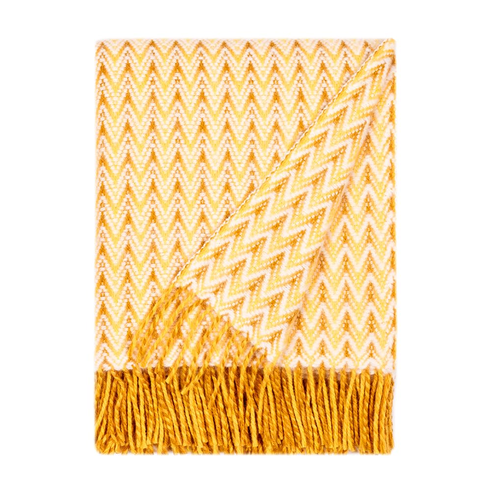 Manta de interiores Barker Textiles Shady Wave | 100% Lana