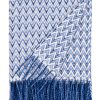 Manta interior Barker Textiles Shady Wave | -Azul