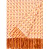 Manta de interior Barker Textiles Shady Wave | -Naranja