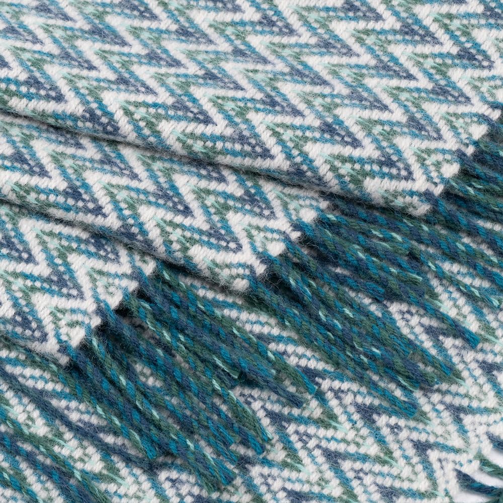 Manta de Interior Barker Textiles Shady Wave | -Aqua - Imagen 3