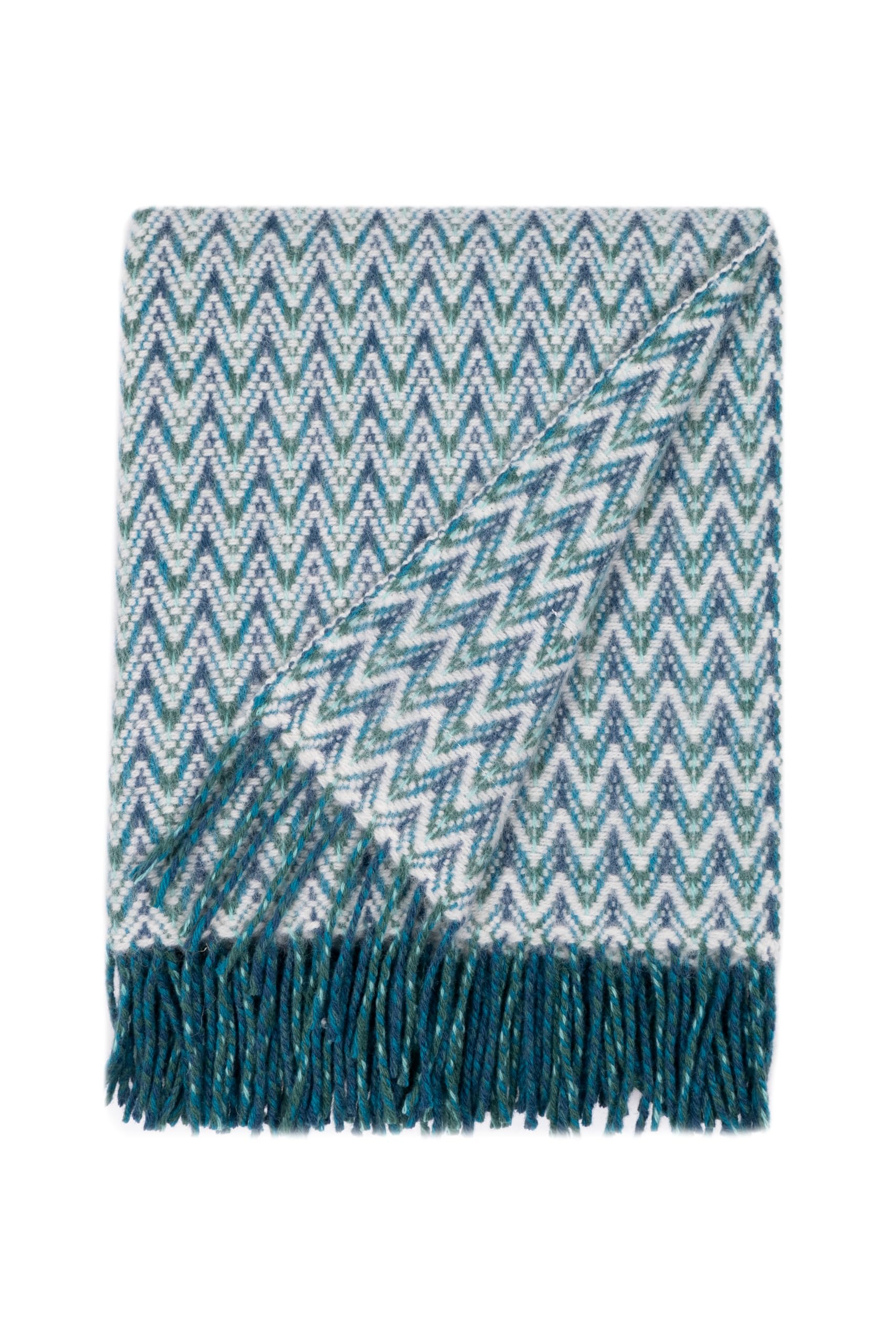 Manta de Interior Barker Textiles Shady Wave | -Aqua