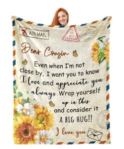 Mantas para Prima, Regalos para Prima Mujer, Regalos de