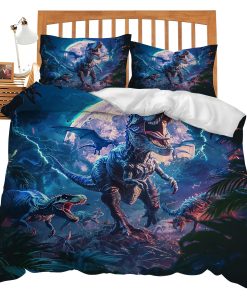Juego de Sábanas de Dinosaurio Tamaño Gemelo Cubierta de