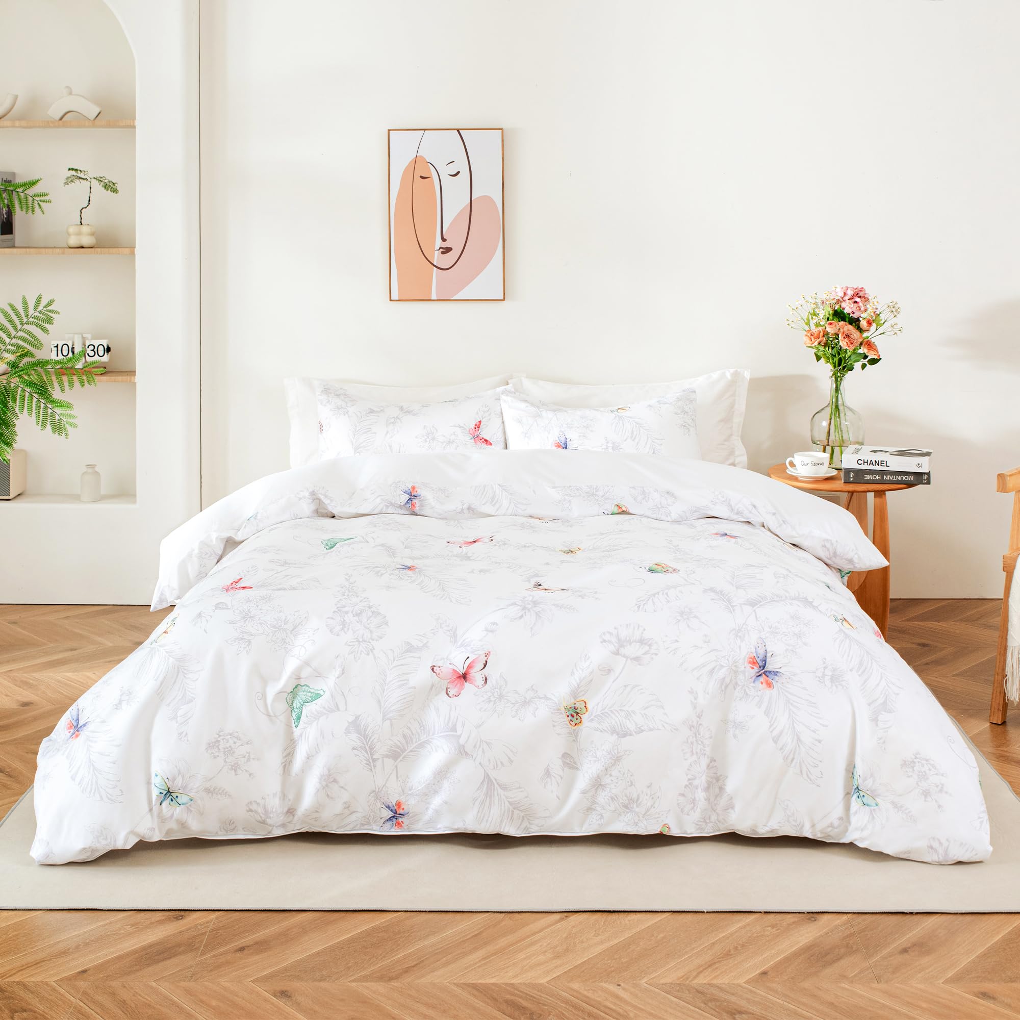 Juego de Funda de Edredón Bloom Studio Tamaño Queen-100%