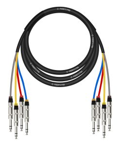 Cable TRS de 4 Canales Phenyx Pro, 10 pies de Longitud,