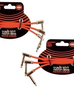 Set de Cables Planos de Parche Ernie Ball 3x2 Longitud 6