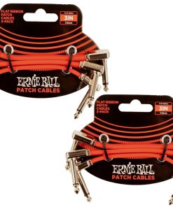 Set de Cables de Parche de Cinta Plana -ROJO