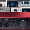 Interfaz de audio Focusrite Scarlett 4i4 (4ta generación) y