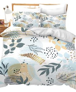 Juego de Ropa de Cama Completo Boho Leaves Bohemian