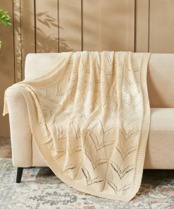 Manta de Tiro para Sofá - Manta de Cama Suave Boho, Manta