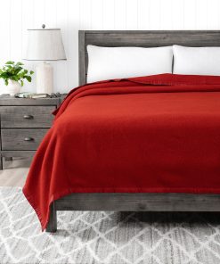 Manta de Lana Poyet Motte Rivoli 400GSM 100% Lana Virgen,