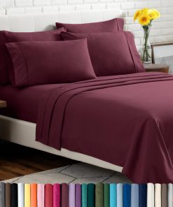 Juego de sábanas de lujo para hotel Bare Home Twin XL,