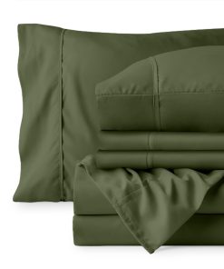 Juego de sábanas de lujo para hotel Bare Home -Cypress