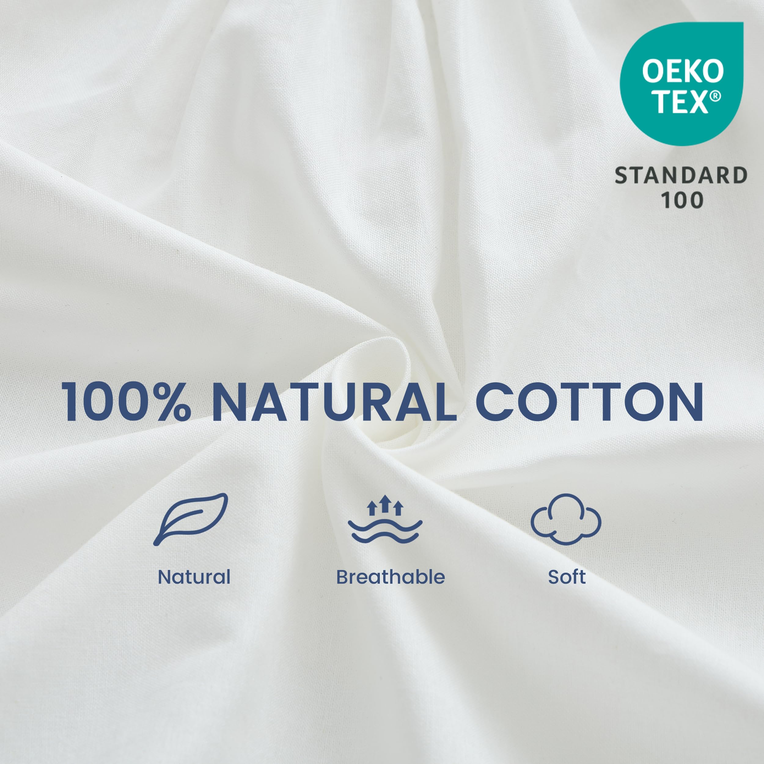 BISELINA Faldón de Cama Envolvedor de 17" de Altura, - Imagen 3