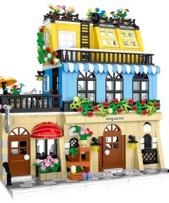 Set de Construcción del Hotel de Ciudad CAMPIR con Luces