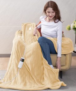 Manta Eléctrica OCTROT 50"x62" con Bolsillo para los Pies,