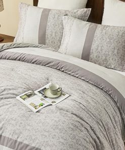 Juego de Edredón King Size SahSahCasa de Algodón de Fibra