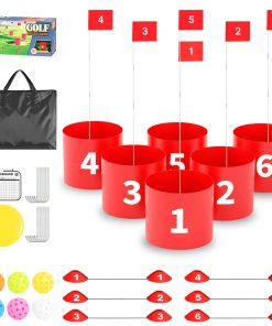 Juego de Golf de 6 Hoyos FOOING, Juego de Golf al Aire