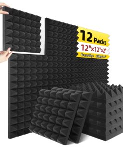 Paquete de 12 Paneles de Espuma Acústica Sonicreative en