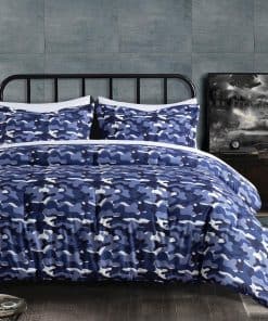 Juego de Ropa de Cama de Camuflaje Militar Chezmoi