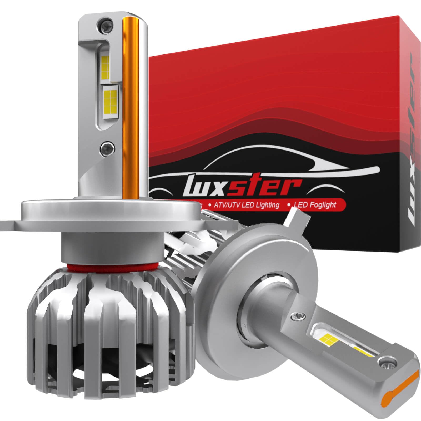LUXSTER 2025 HolyKnight, Bombillas LED H4 9003 de 55W