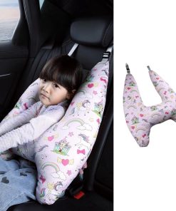 Almohada de viaje para niños con funda lavable, cojín para