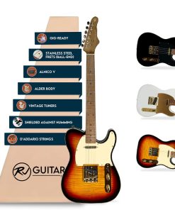 Guitarra Eléctrica RJ Guitars Gigline -3-Color Sunburst (SE