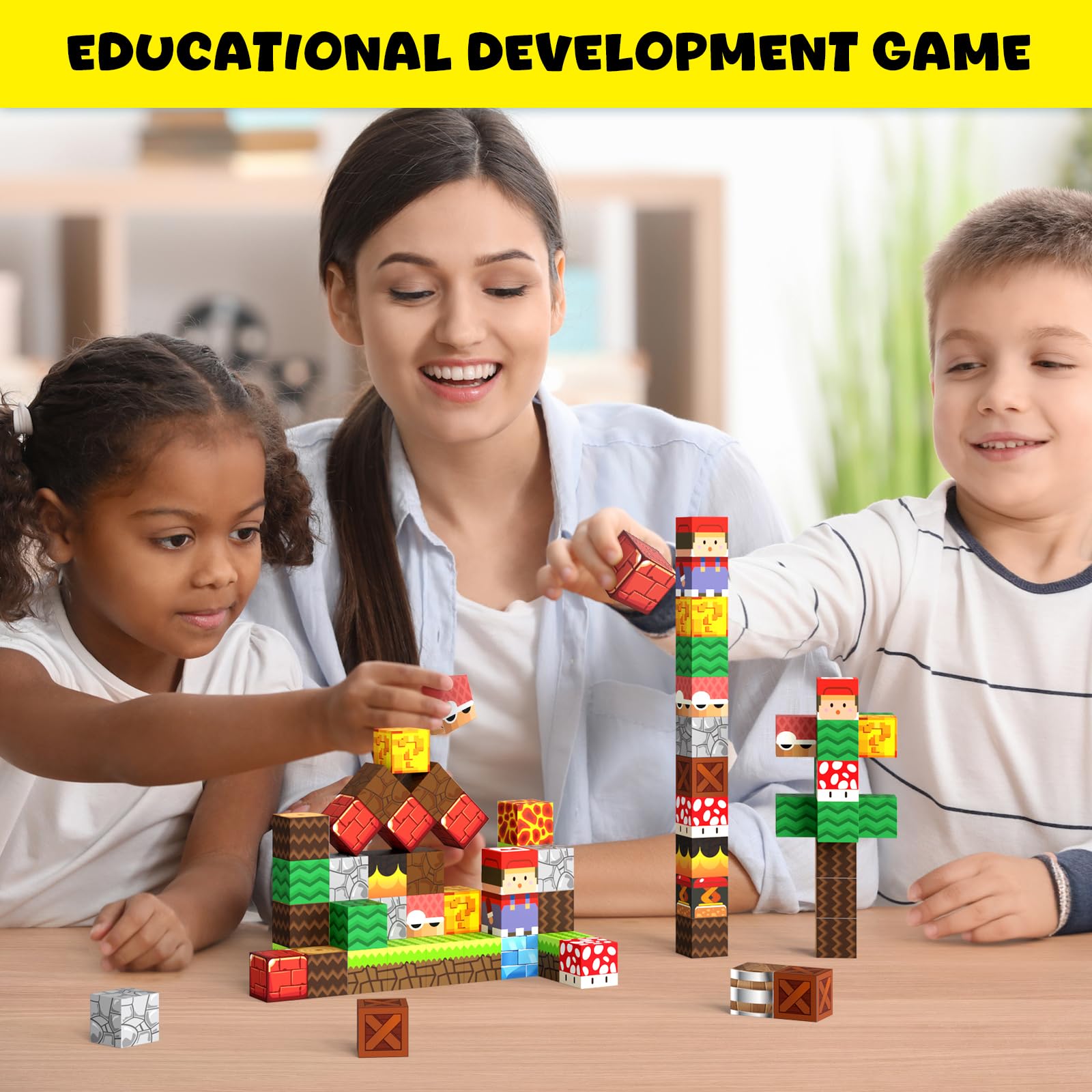 Juego de Bloques Magnéticos TENYEAH - Construye tu Aventura - Imagen 7