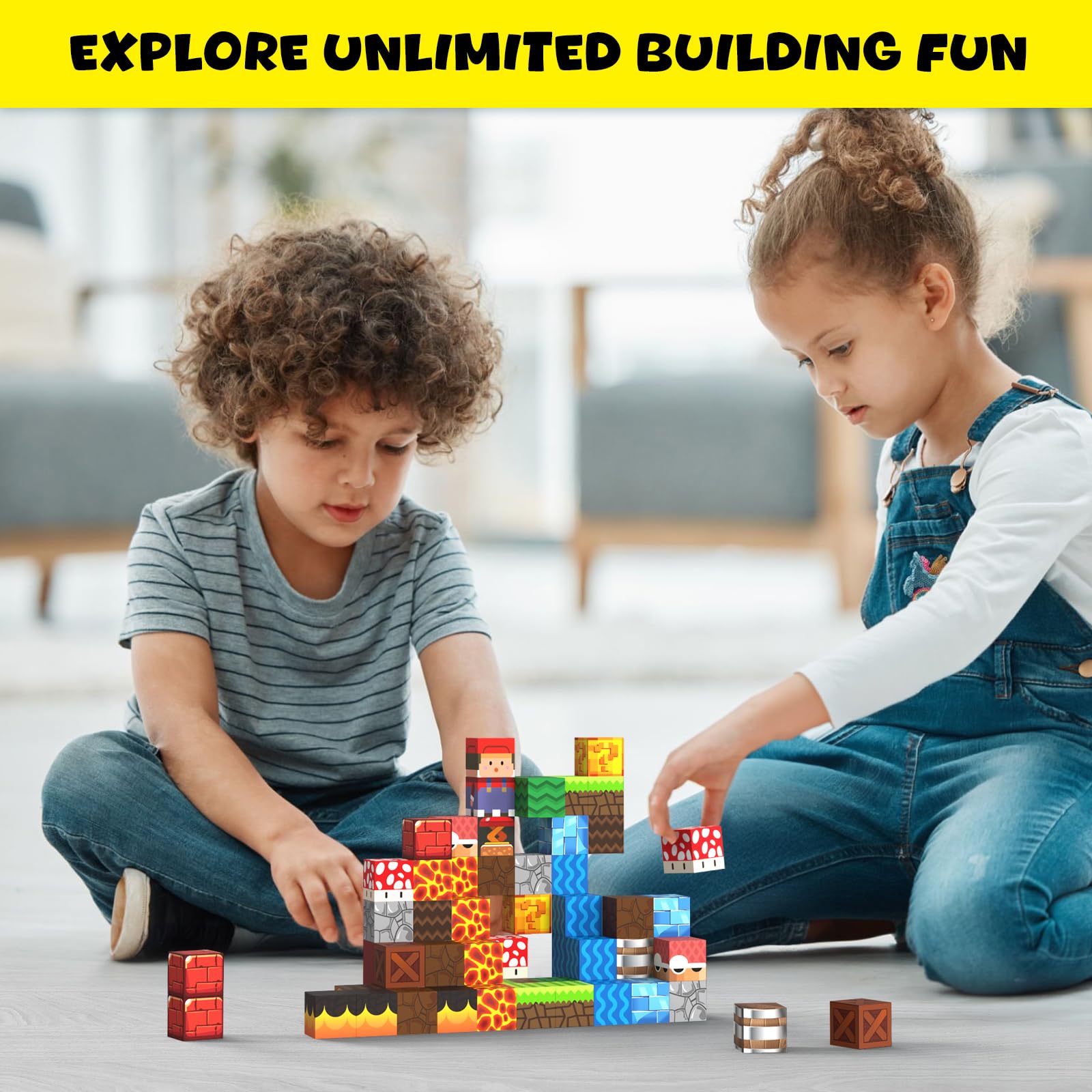 Juego de Bloques Magnéticos TENYEAH - Construye tu Aventura - Imagen 8