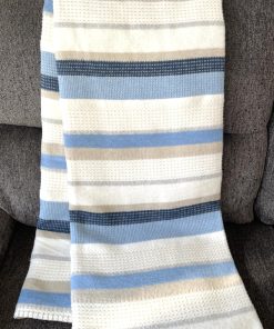 Manta Decorativa Roca Home Hecha en Portugal a Cuadros y