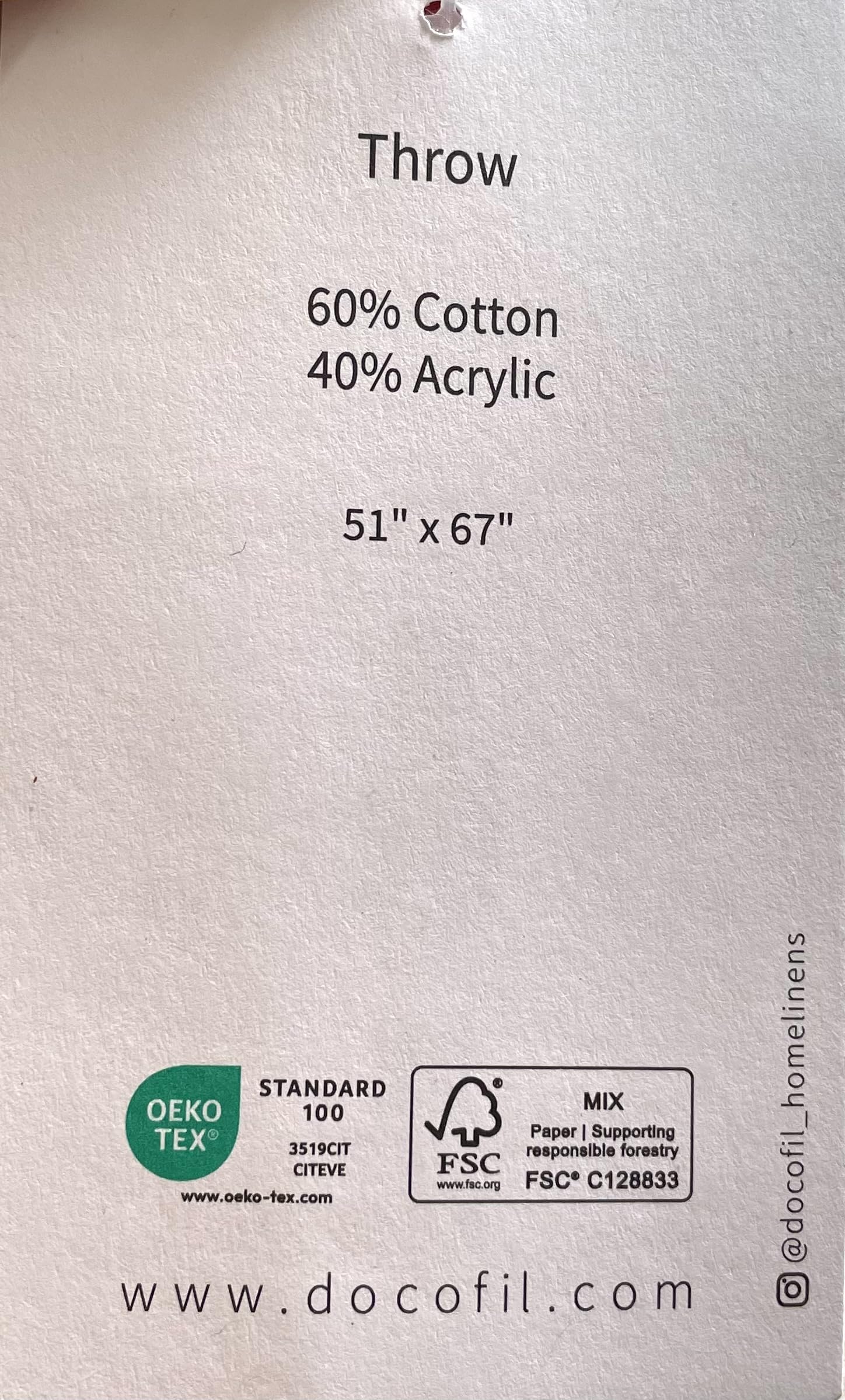 Manta Decorativa Roca Home Made in Portugal en Cuadros a - Imagen 3