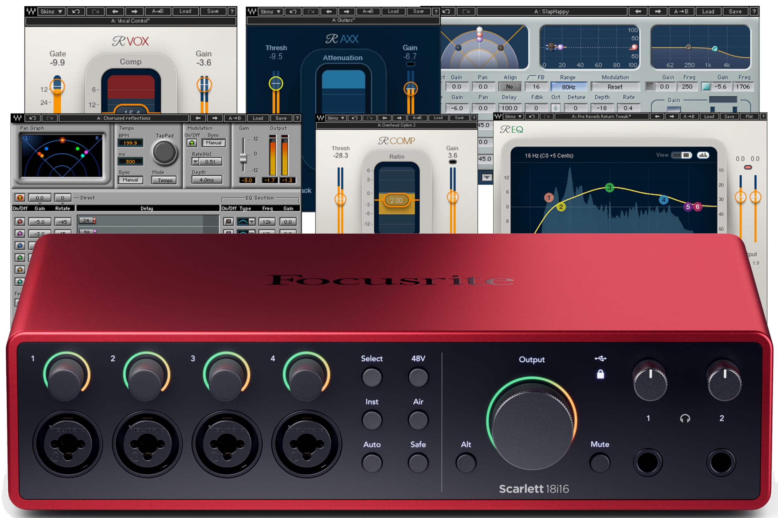 AudioDeluxe Focusrite Scarlett 18i16 (4th Gen) Interfaz de