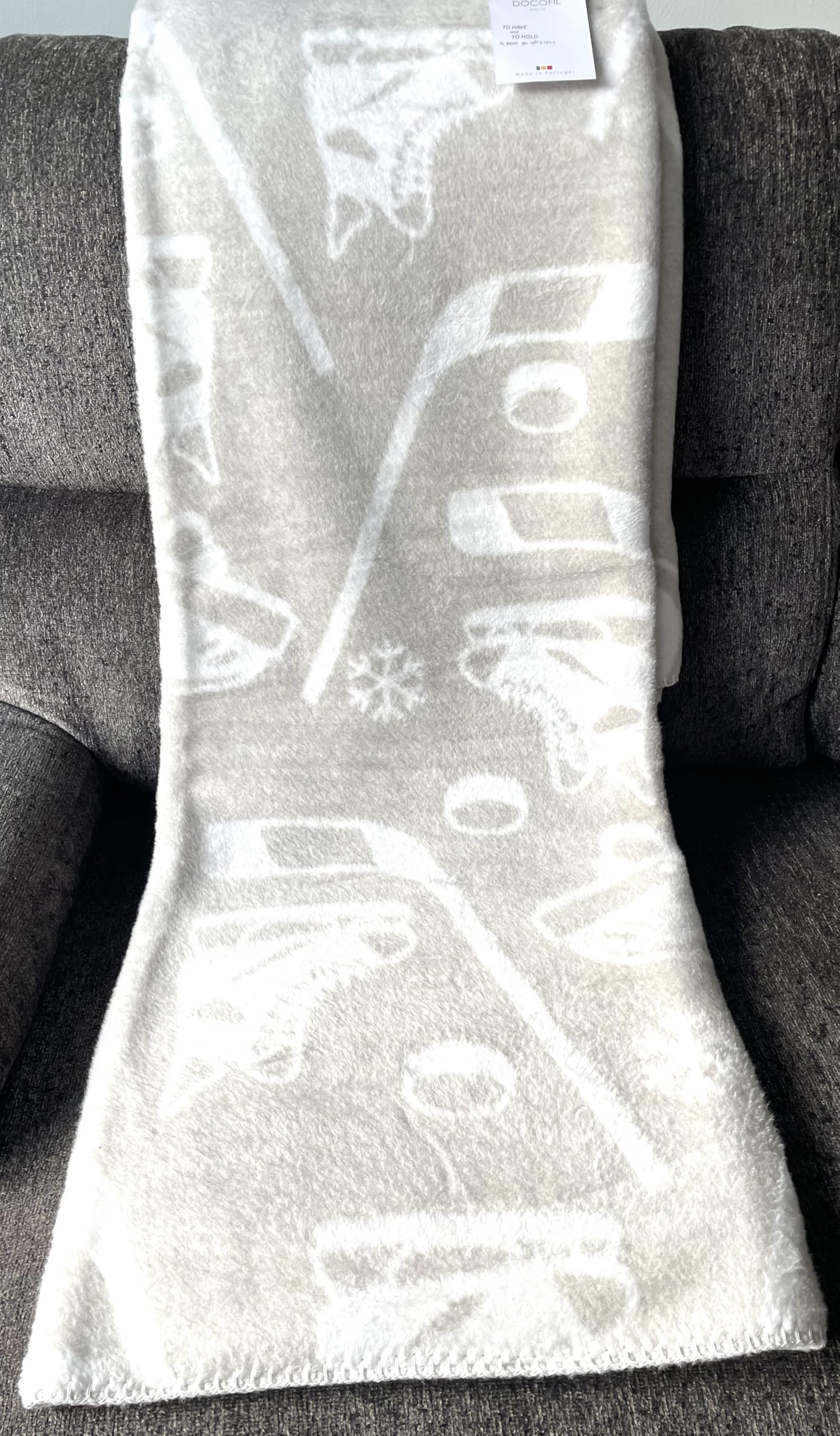 Manta Decorativa Roca Home Made in Portugal -Multiple - Imagen 4