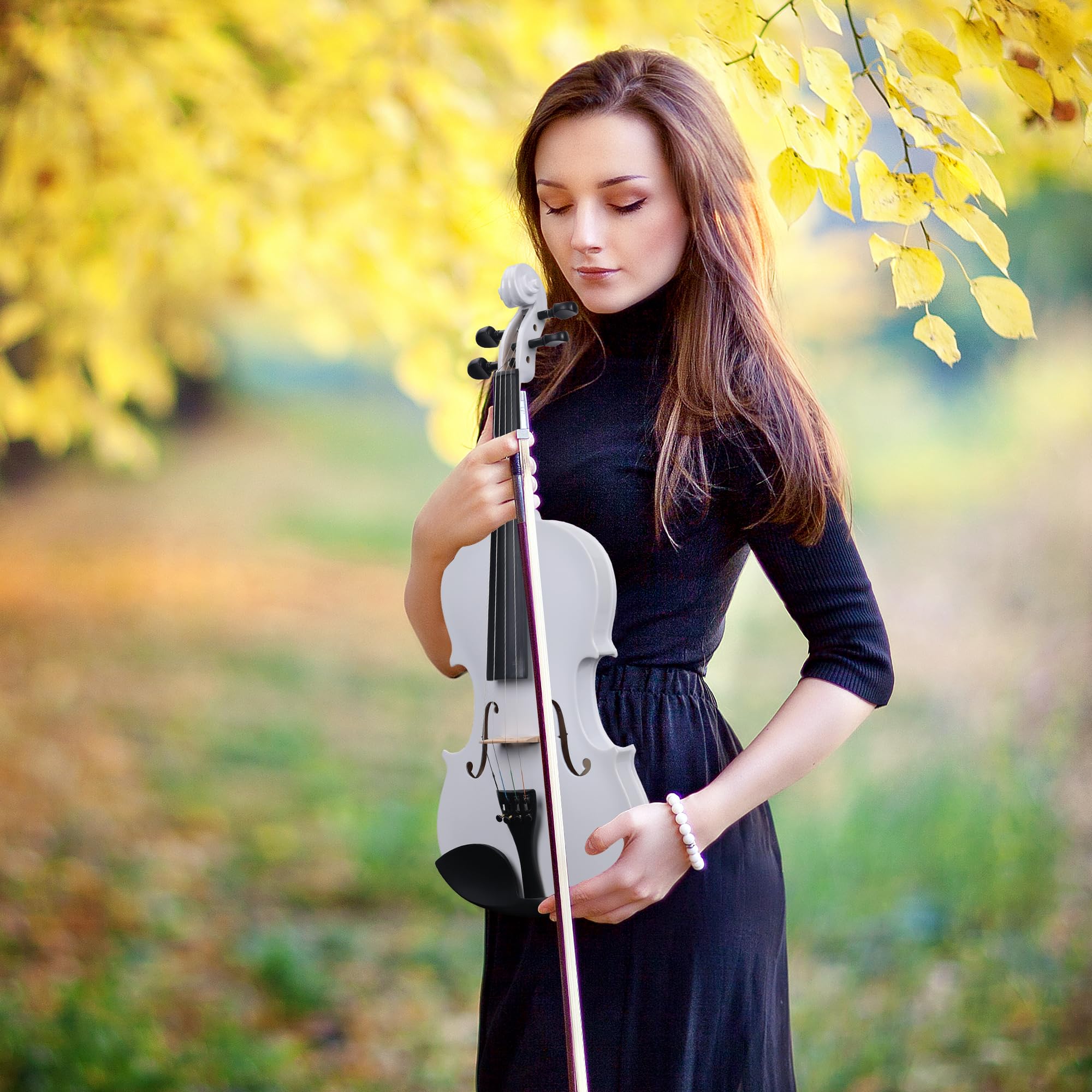Violín Acústico ADM para Niños -Blanco - Imagen 8