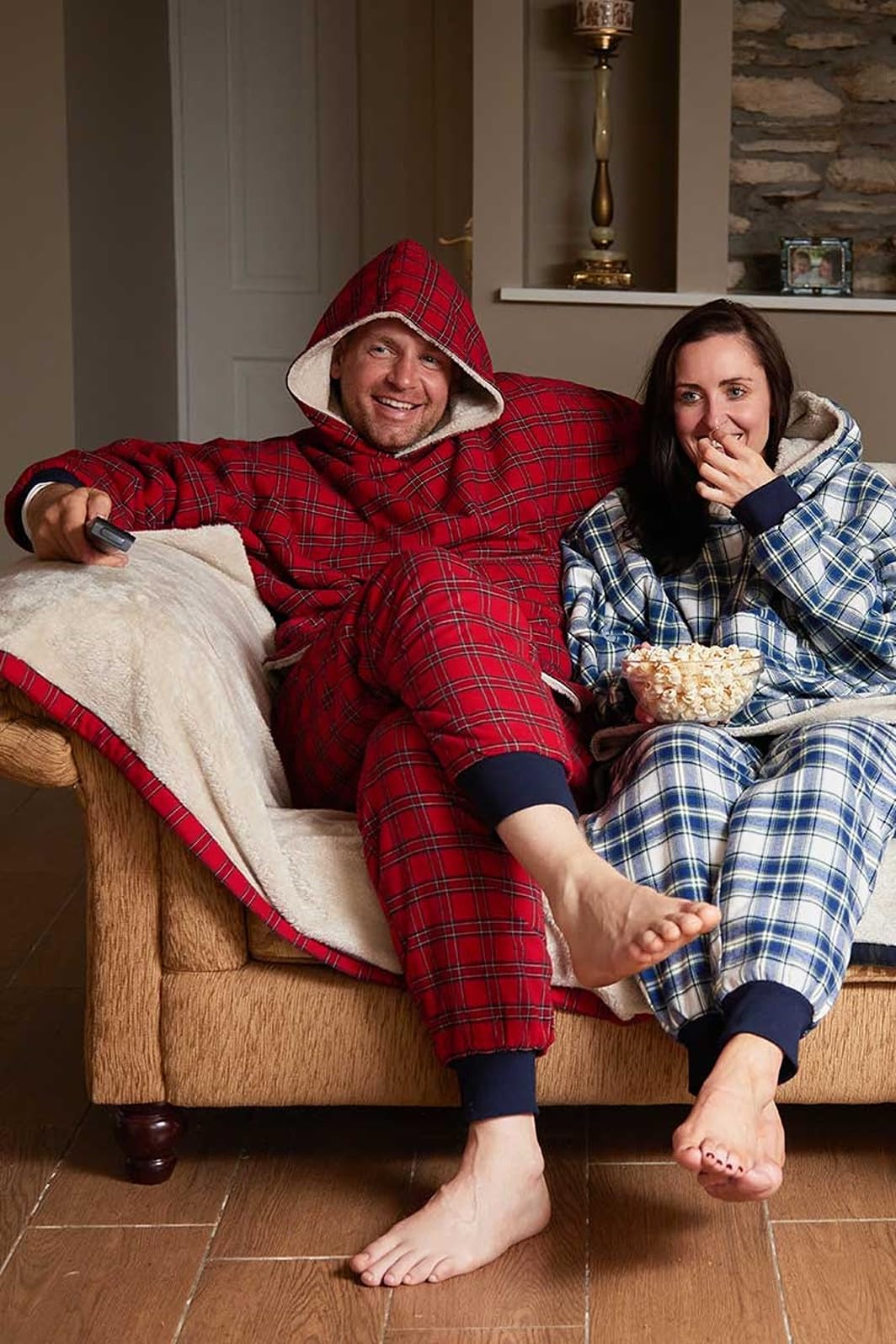 Manta de Franela de País Irlandés Lee Valley, Ireland 100% - Imagen 5