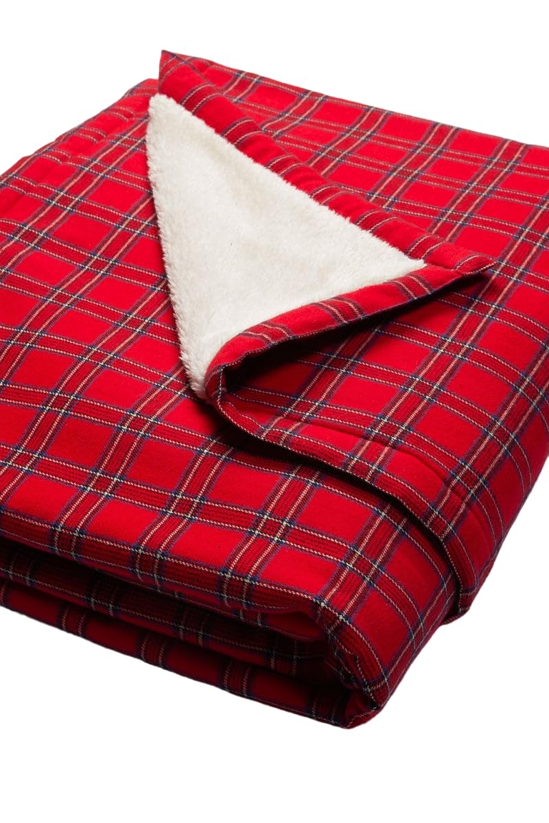 Manta de Franela de País Irlandés Lee Valley, Ireland 100%