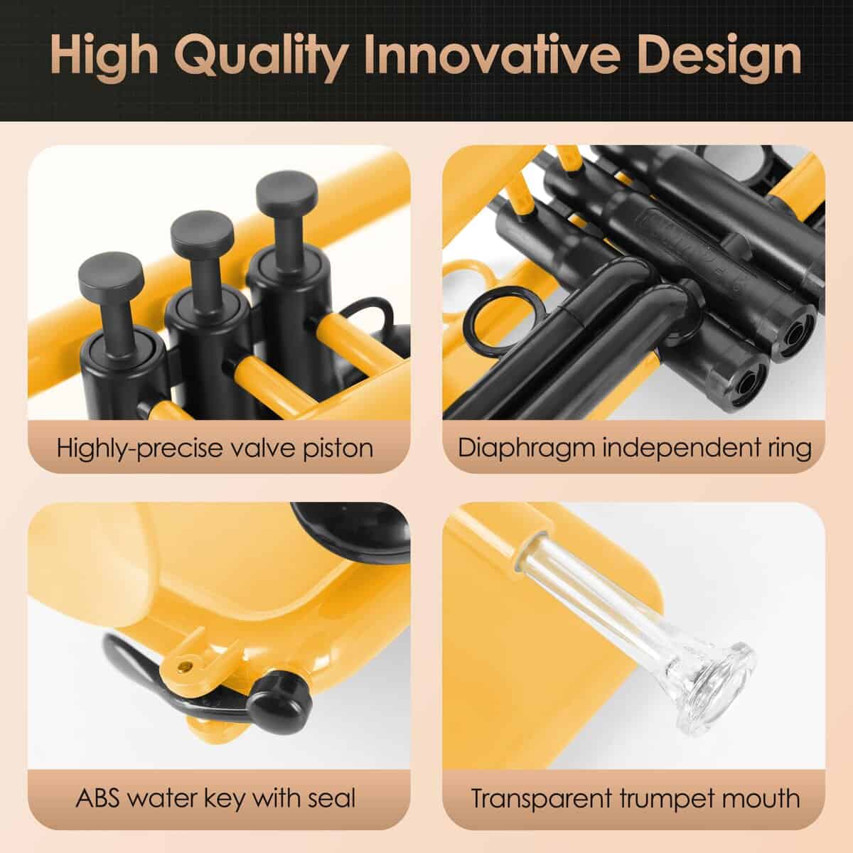 Trompeta Profesional PAMPET SEA LION de Plástico en Si - Imagen 8