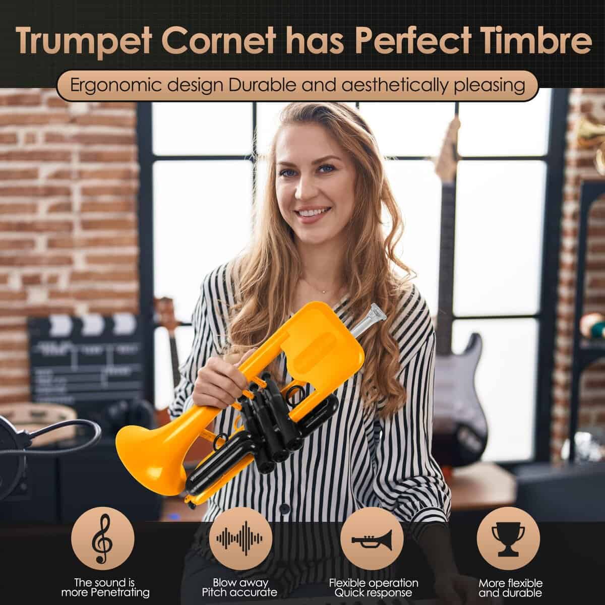 Trompeta Profesional PAMPET SEA LION de Plástico en Si - Imagen 6