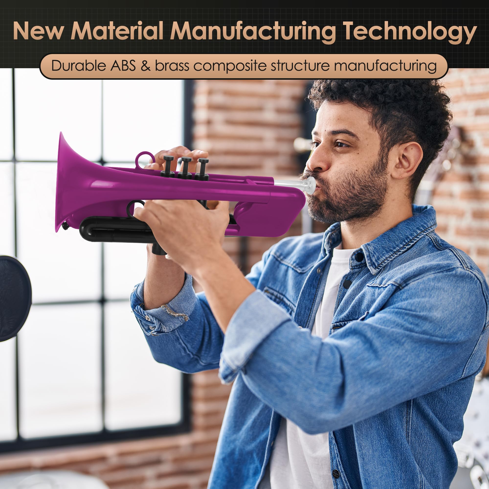 Trompeta Profesional PAMPET SEA LION de plástico estándar - Imagen 7