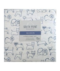 Juego de sábanas estampadas de 6 piezas South Point Home