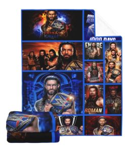 Manta de Franela Suave y Acogedora NINWANAG Ro'man Wrestler