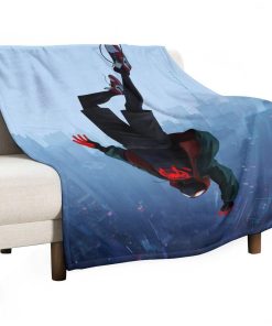 Manta de salto de Miles Morales ZUFGMEHR ligera, cálida y