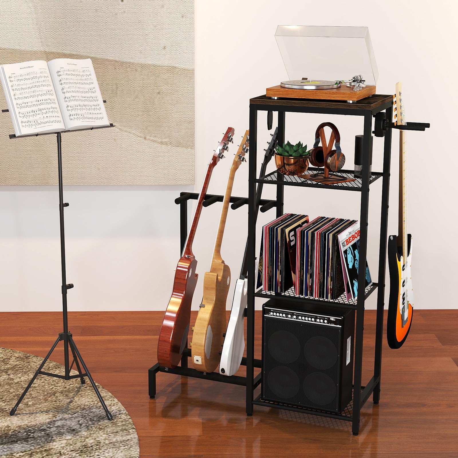 Soporte para Guitarra, Soporte Múltiple para Varias - Imagen 8