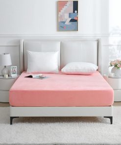 Sábana Ajustable de Felpa Nokolulu Queen - Sábana Inferior