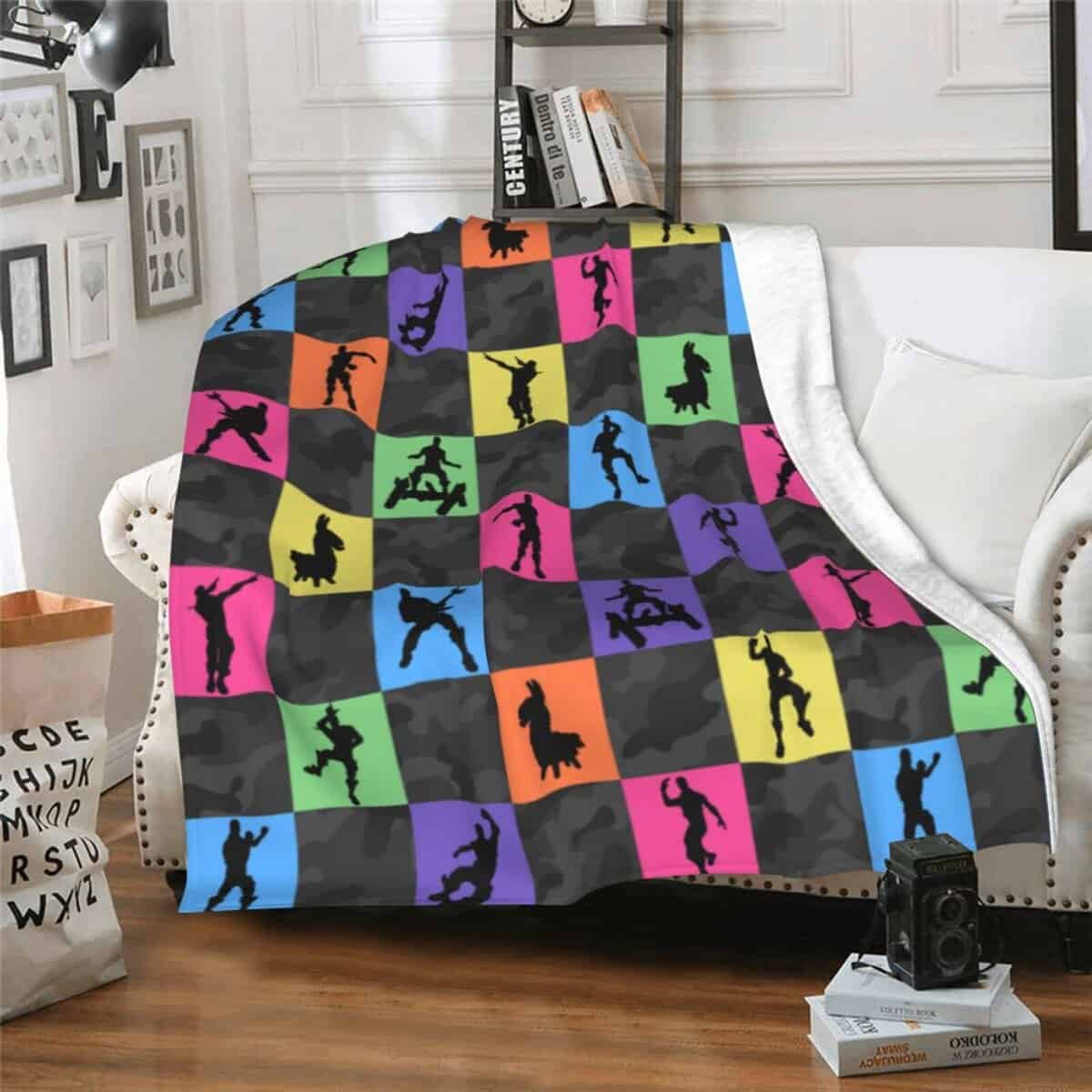 Manta de Juego Colorida Soft Fleece Throw - Regalo Ideal
