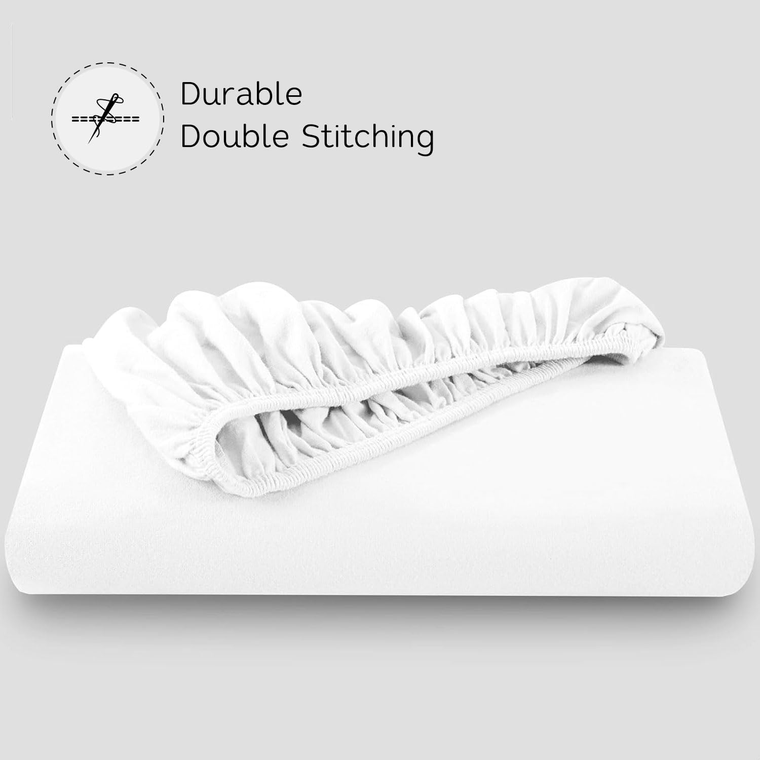 Sábana Ajustable Extra Profunda - 100% Algodón Orgánico - Imagen 6