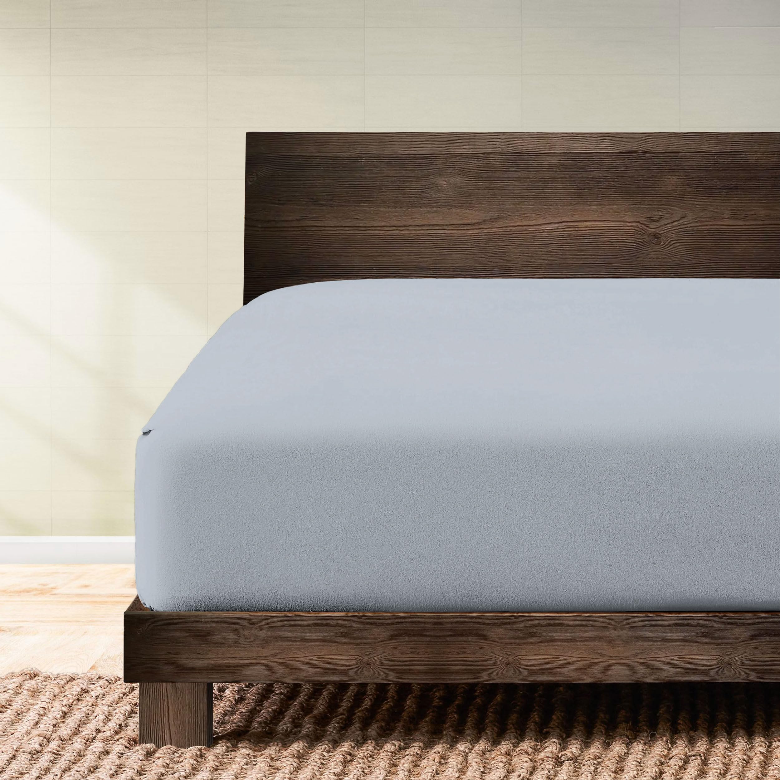 Sábana Ajustable Individual Extra Profunda - 100% Algodón