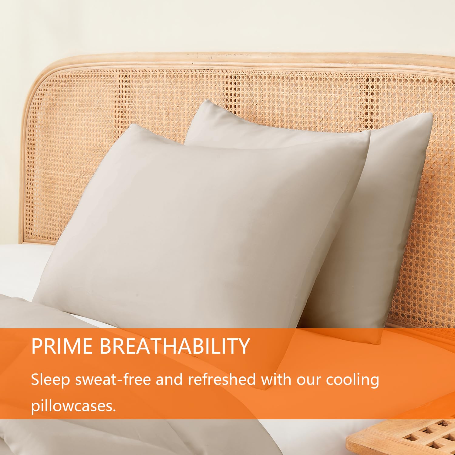 Set de Edredón King YOOHU Beige, 3 Piezas Juego de Cómodo - Imagen 9